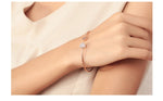 Double Heart Bracelet